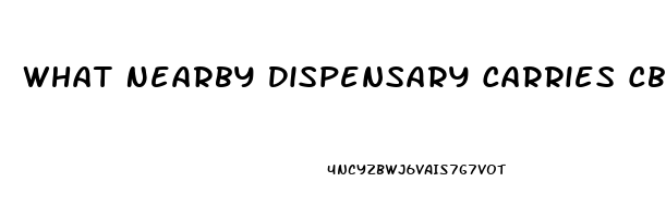 What Nearby Dispensary Carries Cbd Oil For Diabetes