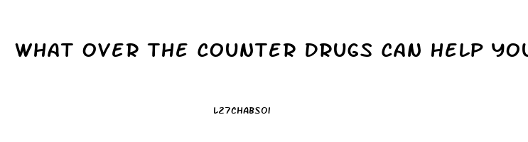 What Over The Counter Drugs Can Help You Sleep