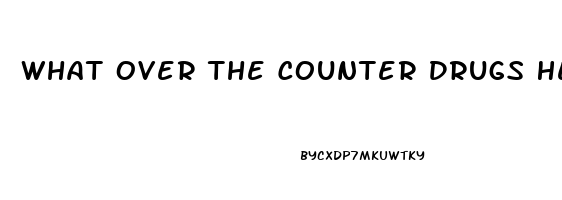 What Over The Counter Drugs Help You Sleep