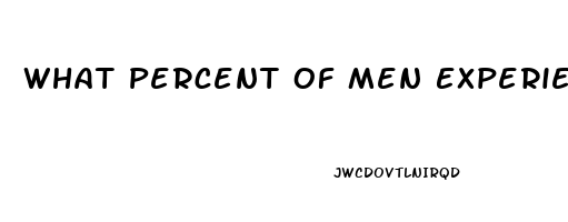 What Percent Of Men Experience Sexual Impotence