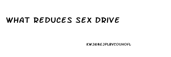 What Reduces Sex Drive