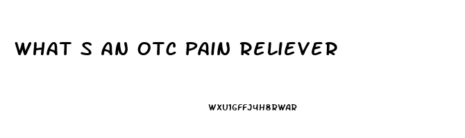 What S An Otc Pain Reliever