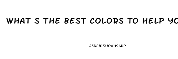 What S The Best Colors To Help You Sleep