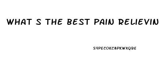 What S The Best Pain Relieving Patch