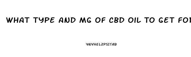 What Type And Mg Of Cbd Oil To Get For Knee And Back Pain