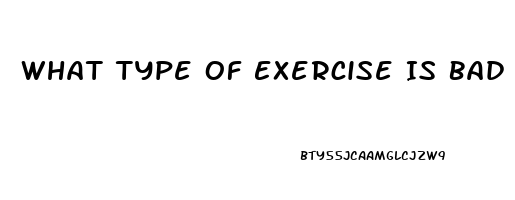 What Type Of Exercise Is Bad For Impotence