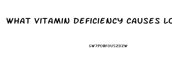 What Vitamin Deficiency Causes Low Libido