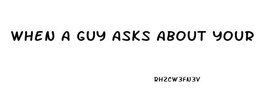 When A Guy Asks About Your Sex Drive Via Okcupid