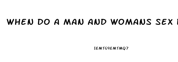 When Do A Man And Womans Sex Drive Peak