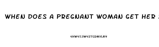 When Does A Pregnant Woman Get Her Sex Drive Back