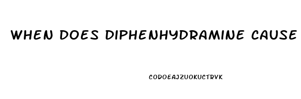 When Does Diphenhydramine Cause Impotence