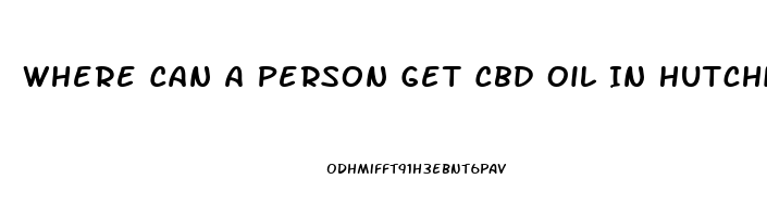 Where Can A Person Get Cbd Oil In Hutchinson Ks