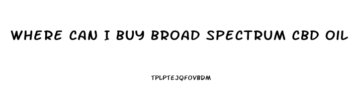 Where Can I Buy Broad Spectrum Cbd Oil 46218