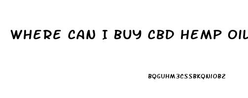 Where Can I Buy Cbd Hemp Oil In Canada