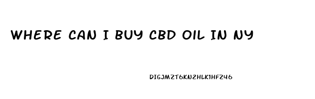 Where Can I Buy Cbd Oil In Ny