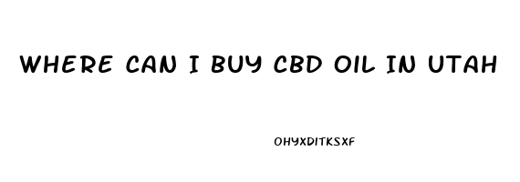 Where Can I Buy Cbd Oil In Utah