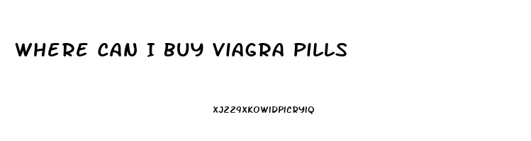 Where Can I Buy Viagra Pills