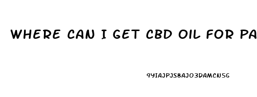 Where Can I Get Cbd Oil For Pain