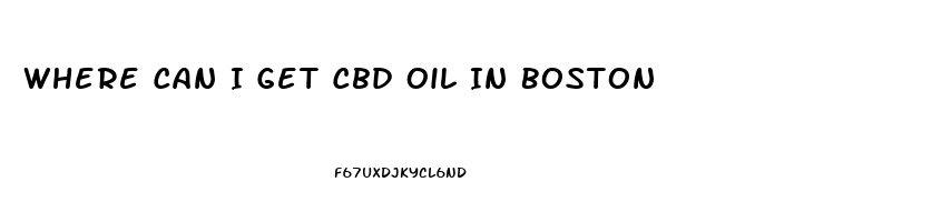 Where Can I Get Cbd Oil In Boston