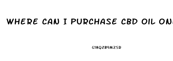 Where Can I Purchase Cbd Oil Online