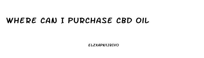 Where Can I Purchase Cbd Oil