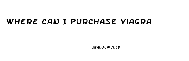 Where Can I Purchase Viagra