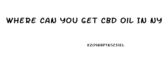 Where Can You Get Cbd Oil In Ny