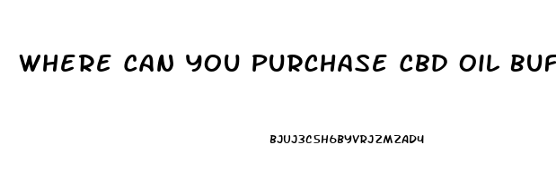 Where Can You Purchase Cbd Oil Buffalo Ny