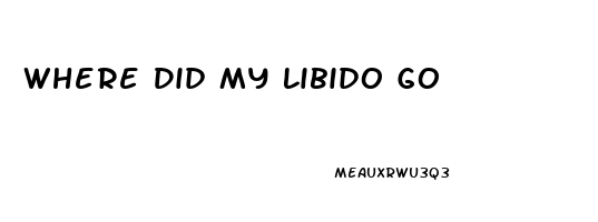 Where Did My Libido Go