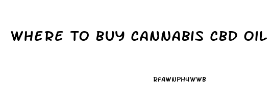 Where To Buy Cannabis Cbd Oil