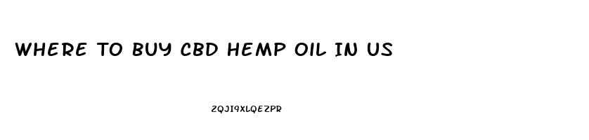 Where To Buy Cbd Hemp Oil In Us