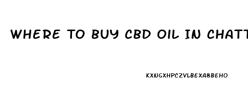 Where To Buy Cbd Oil In Chattanooga Tn