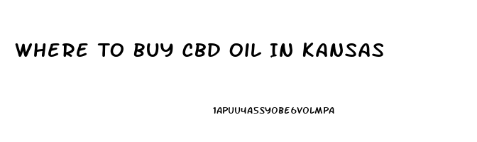 Where To Buy Cbd Oil In Kansas