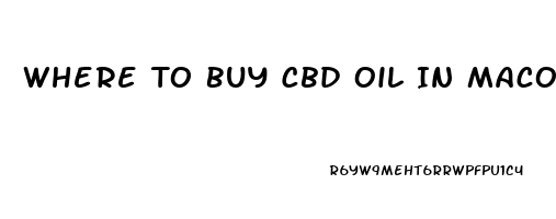 Where To Buy Cbd Oil In Macon Ga