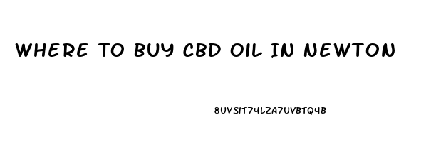 Where To Buy Cbd Oil In Newton