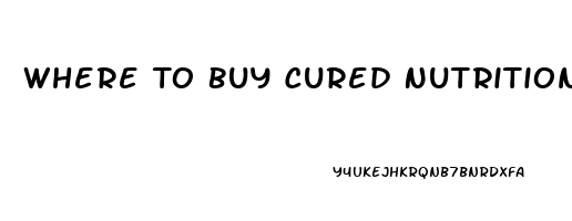 Where To Buy Cured Nutrition Cbd Oil In San Diego