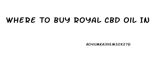 Where To Buy Royal Cbd Oil In Arkansas