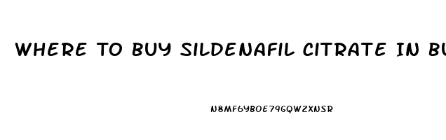 Where To Buy Sildenafil Citrate In Buffalo Ny