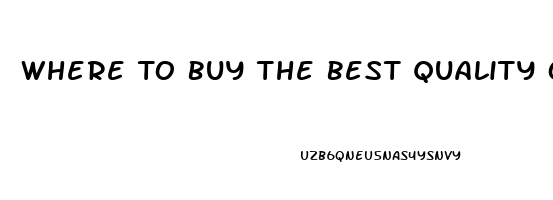 Where To Buy The Best Quality Of Pure Cbd Oil