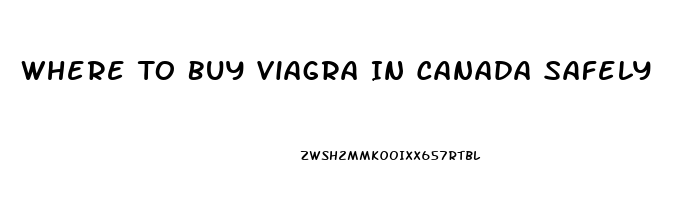 Where To Buy Viagra In Canada Safely