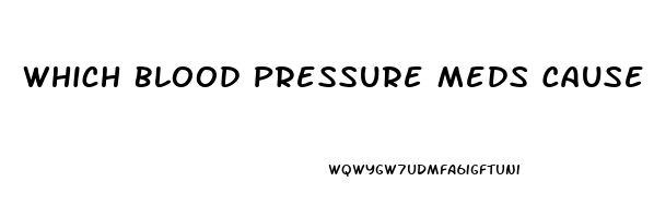 Which Blood Pressure Meds Cause Impotence