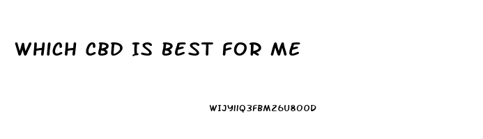 Which Cbd Is Best For Me