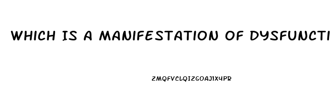 Which Is A Manifestation Of Dysfunction Of Cranial Nerve Iii