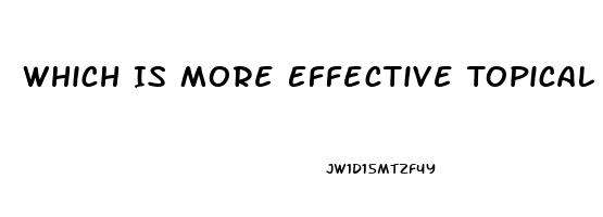 Which Is More Effective Topical Or Oral Cbd Oil