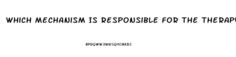Which Mechanism Is Responsible For The Theraputic Effect Of Sildenafil