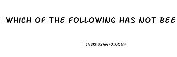 Which Of The Following Has Not Been Shown To Cause Sexual Dysfunction