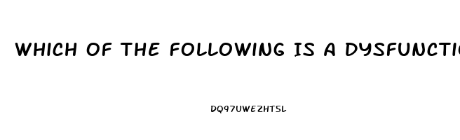 Which Of The Following Is A Dysfunction That The Media May Have