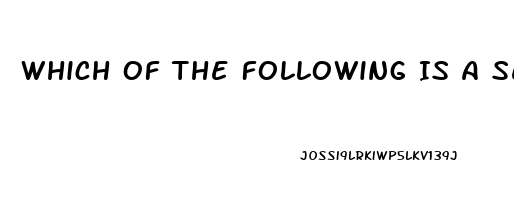 Which Of The Following Is A Sexual Dysfunction