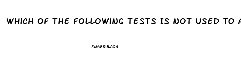 Which Of The Following Tests Is Not Used To Assess Sacroiliac Joint Dysfunction