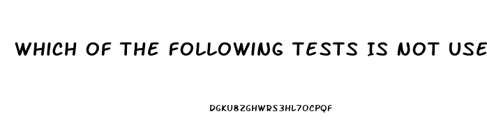Which Of The Following Tests Is Not Used To Assess Sacroiliac Joint Dysfunction